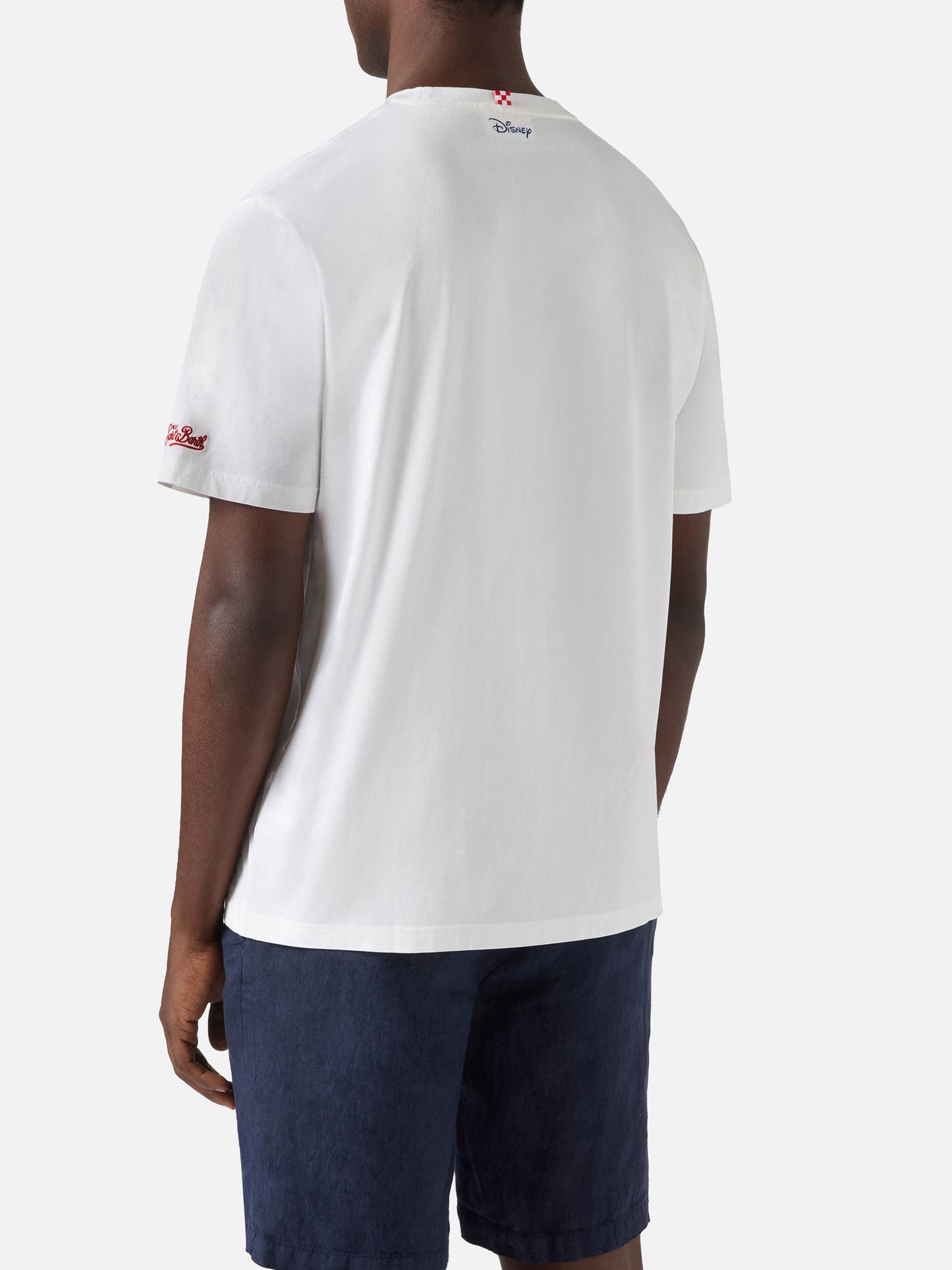 White Portofino T-shirt with Pool Champion embroidery | Special Edition