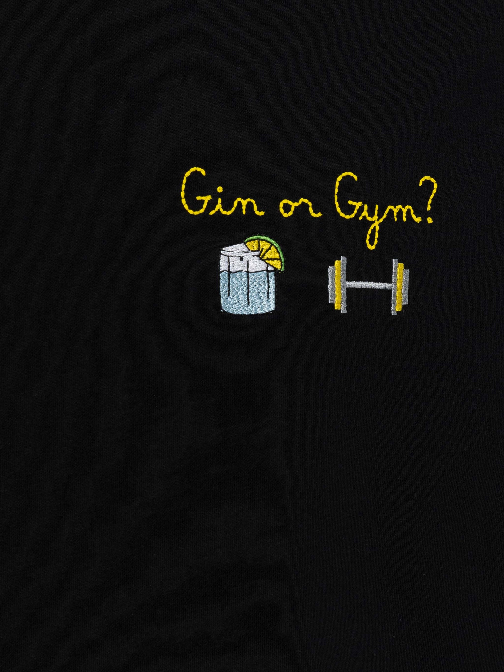 Classic fit cotton jersey t-shirt Portofino with Gin or Gym embroidery - MC2 Saint Barth