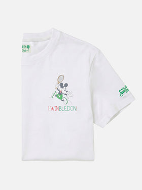Camiseta Portofino blanca con bordado I Winbledon | Edición Especial 