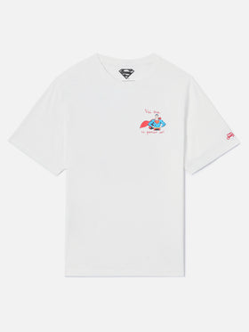 Weißes Portofino T-Shirt mit „Vai Tra Ci Penso Io!“ Stickerei | Special Edition 