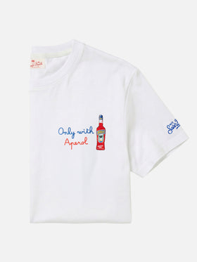Camiseta de hombre con bordado frontal Only with Aperol | APEROL SPECIAL EDITION 