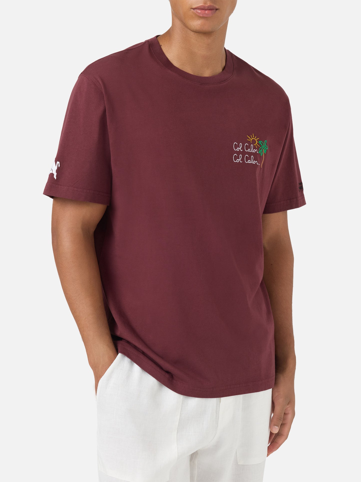 T-shirt Portofino bordeaux con ricamo Torino FC Col Calor Col Calor... | TORINO FC SPECIAL EDITION