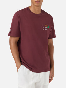 T-shirt Portofino bordeaux con ricamo Torino FC Col Calor Col Calor... | TORINO FC SPECIAL EDITION