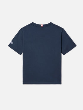 Portofino Jr t-shirt with Acqua In Bocca embroidery