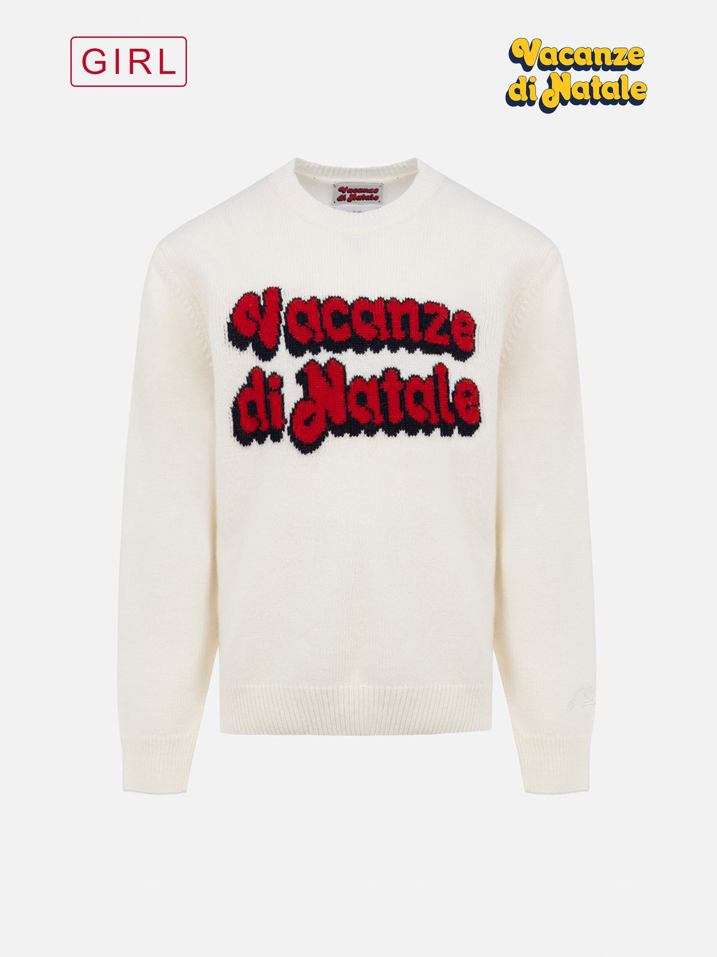 Maglione girocollo Princess con Vacanze di Natale jacquard | VACANZE DI NATALE EDIZIONE SPECIALE