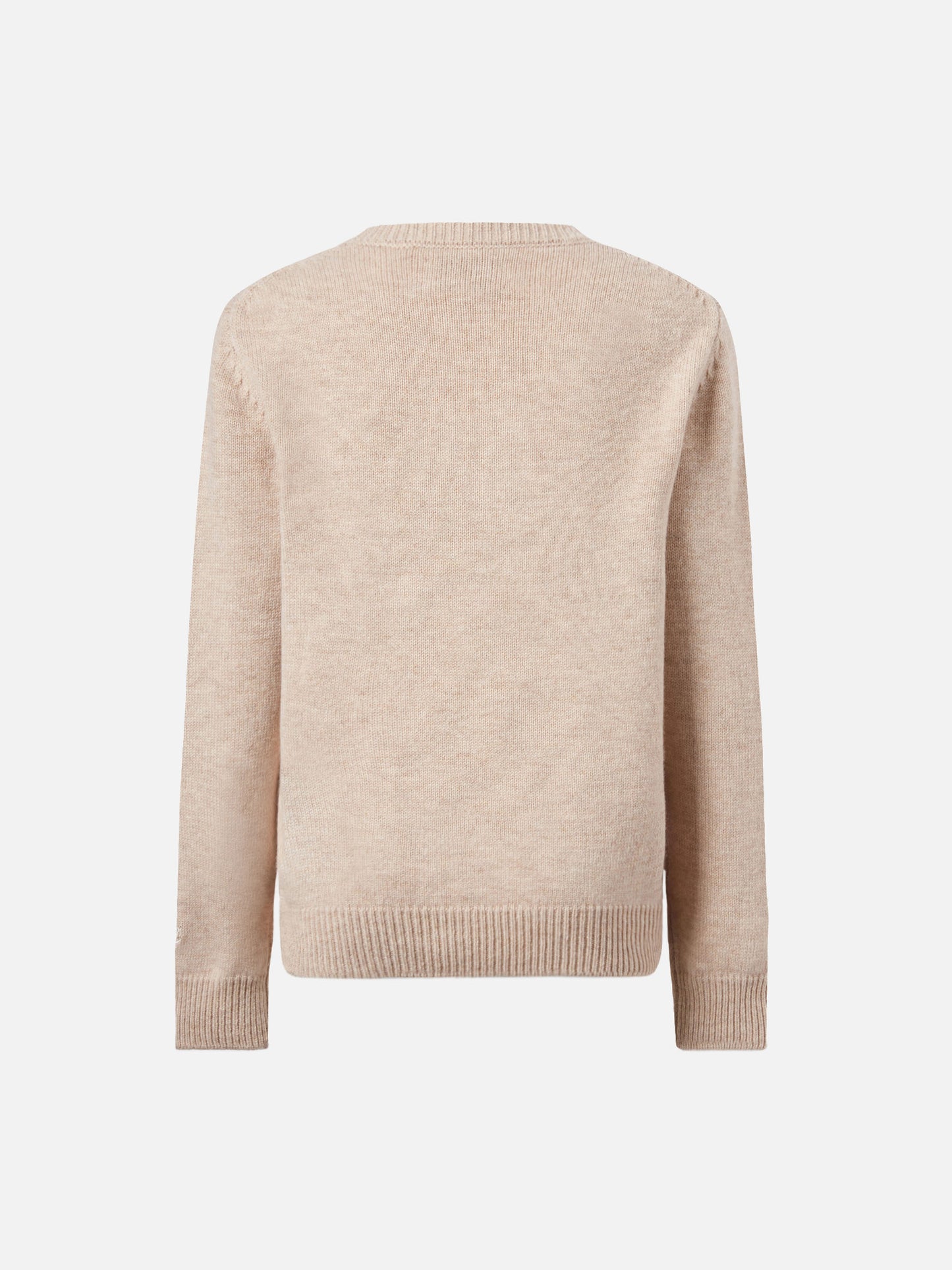 Prinzessinnenpullover aus Kaschmirmischung mit Non-voglio-Crescere-Stickerei