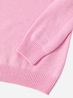 Princess cashmere-blend sweater with Favolosa jacquard