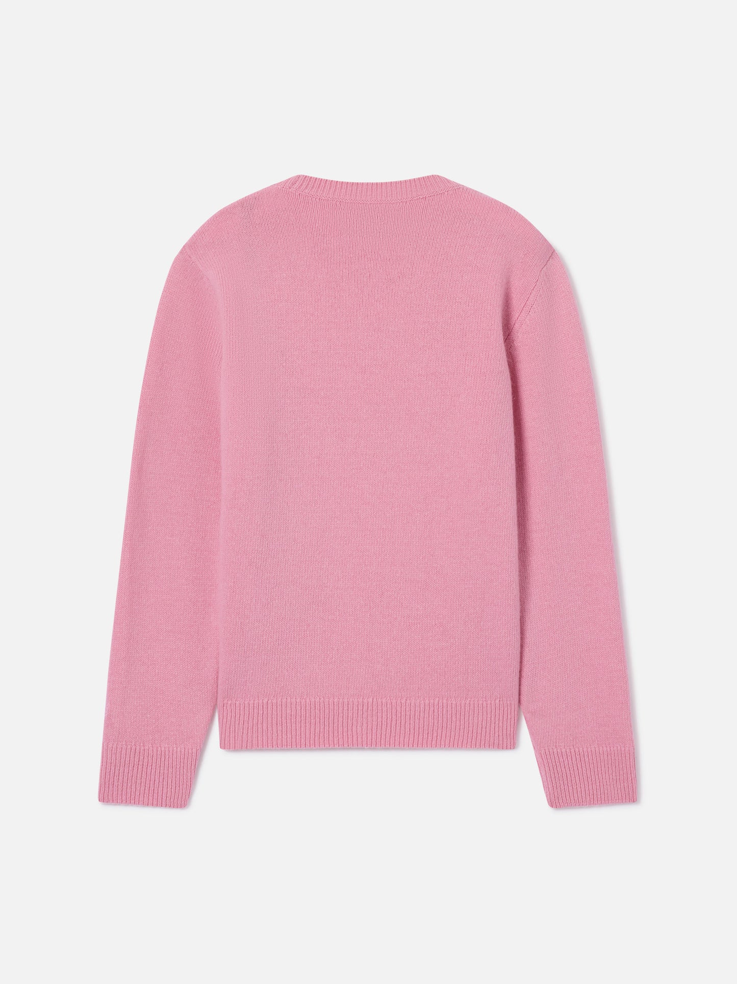 Prinzessinnen-Rundhalspullover in Rosa mit Bella Impossibile-Stickerei 
