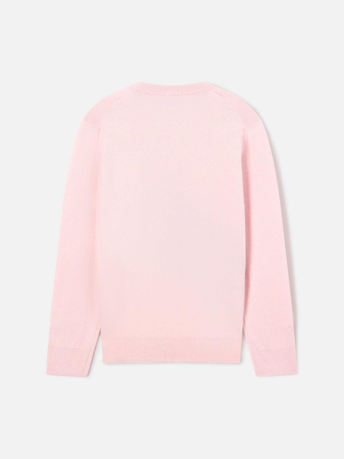Jersey de punto con cuello redondo Pink Princess con intarsia de St. Moritz Minnie and Mickey Mouse | Special edition 