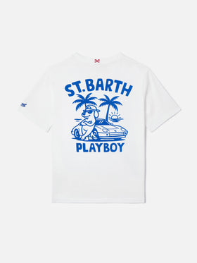 Portland Jr t-shirt with Playboy maxi print on the back