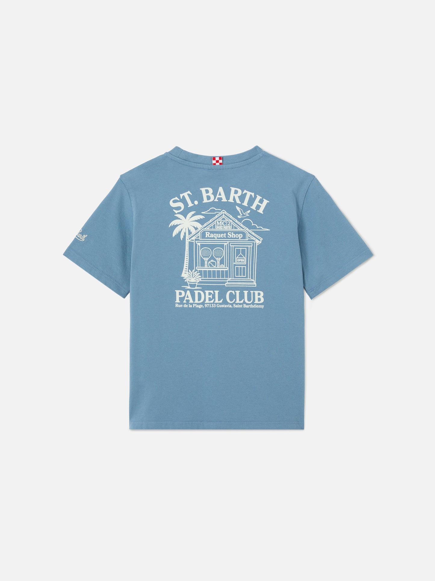 Portland Jr t-shirt with Padel Club maxi print on the back