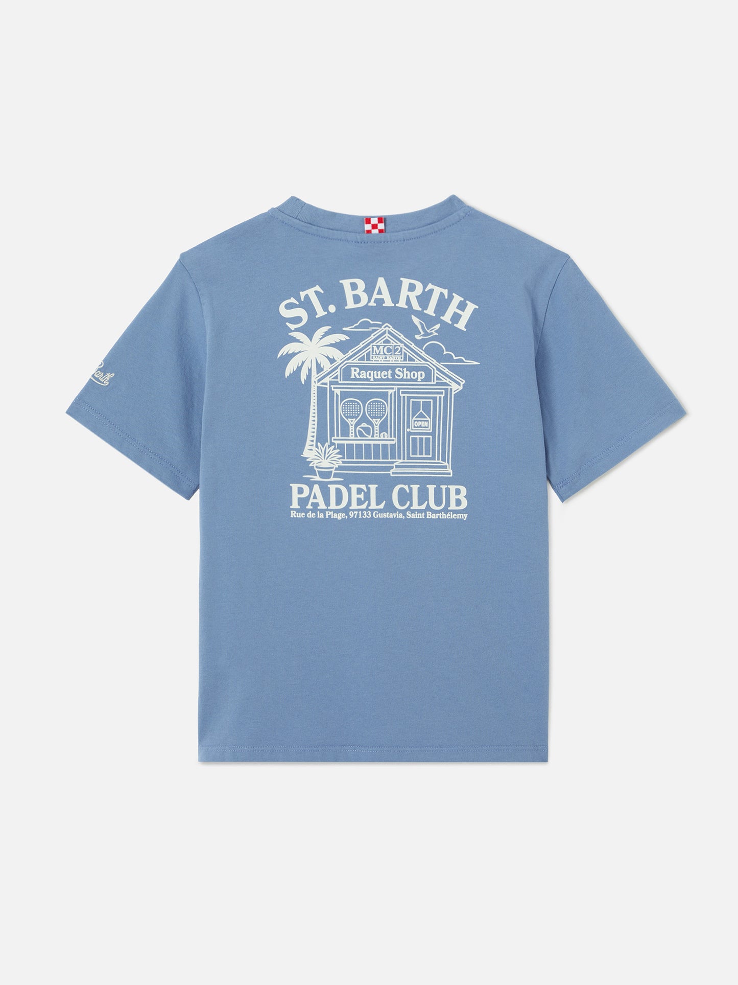 T-shirt Portland Jr avec maxi imprimé Padel Club au dos 