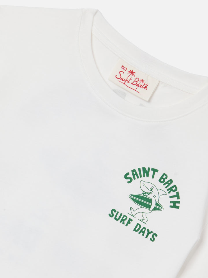 T-shirt Portland Jr con maxi stampa Surf Days sul retro