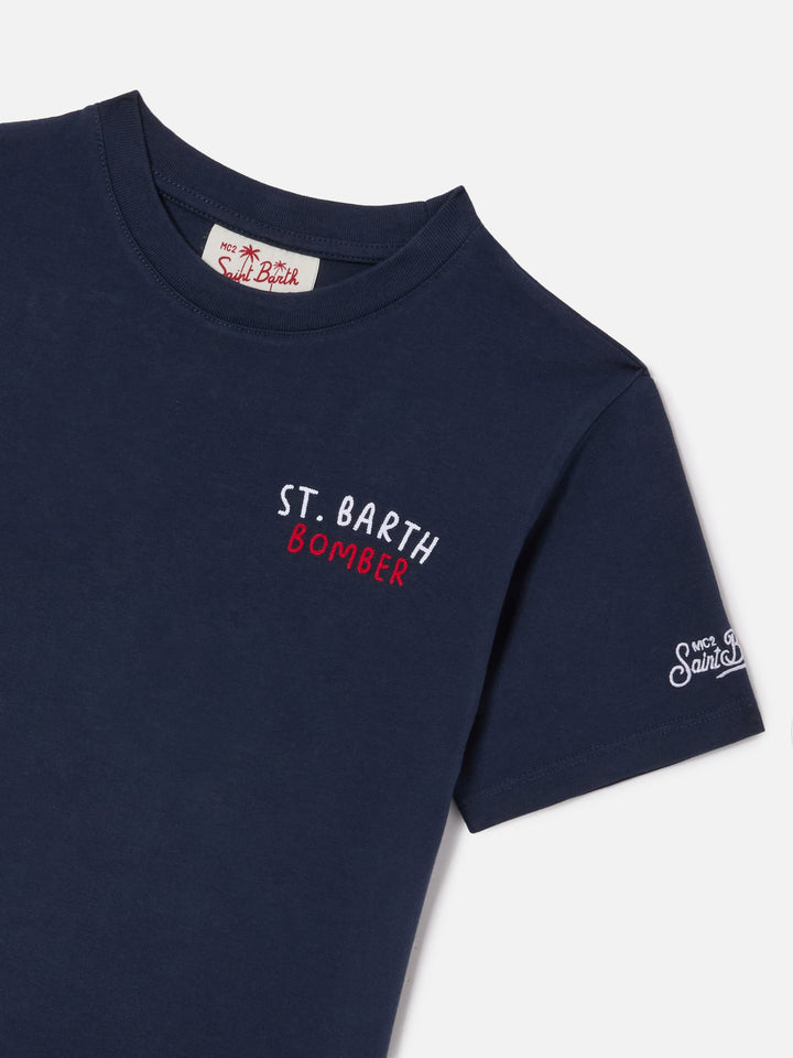 T-shirt Portland Jr con ricamo Bomber