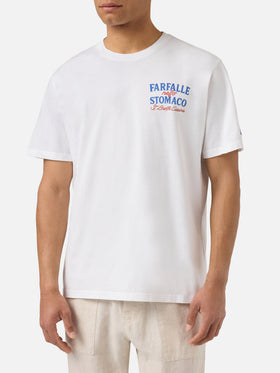 Camiseta White Portland con estampado Farfalle Nello Stomaco 