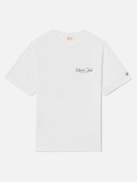 T-shirt Portland blanc avec imprimé Club de Voile 
