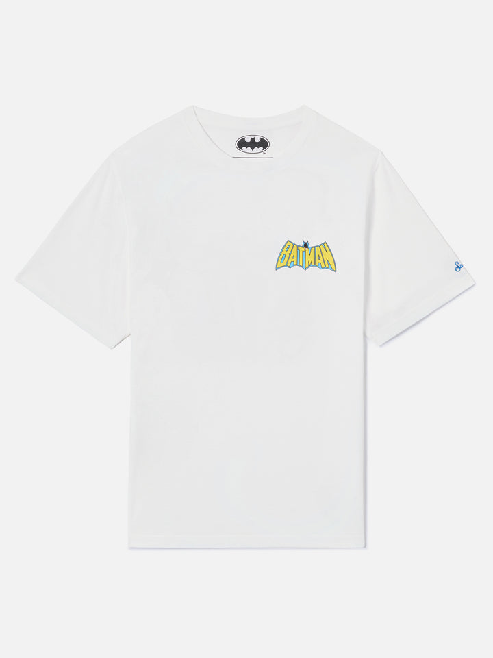 White Portland t-shirt with Batman illustration | Special Edition