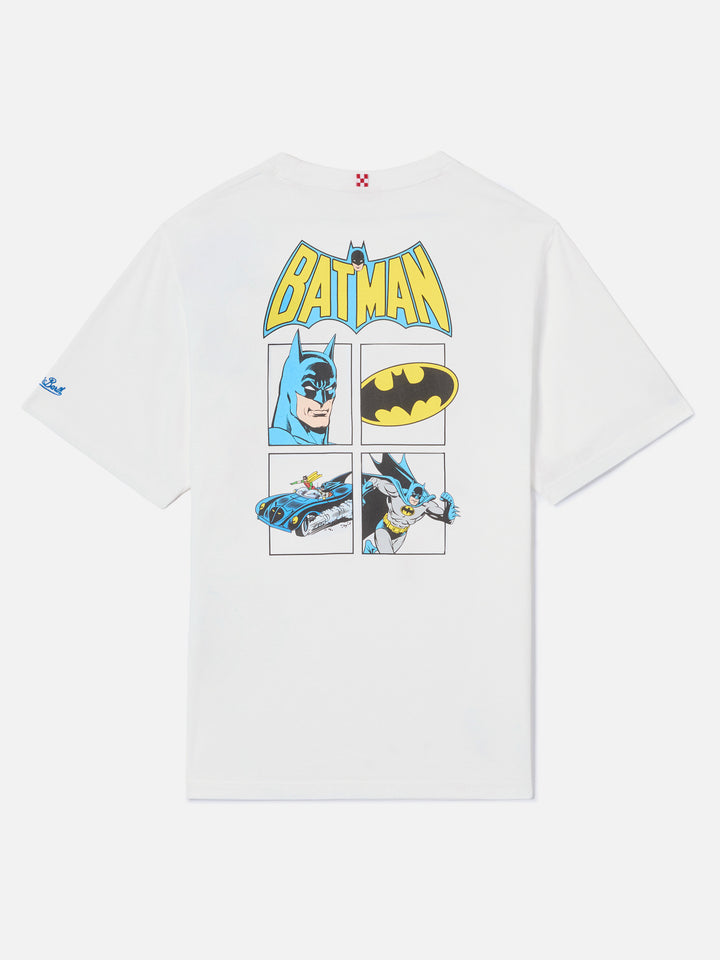 White Portland t-shirt with Batman illustration | Special Edition