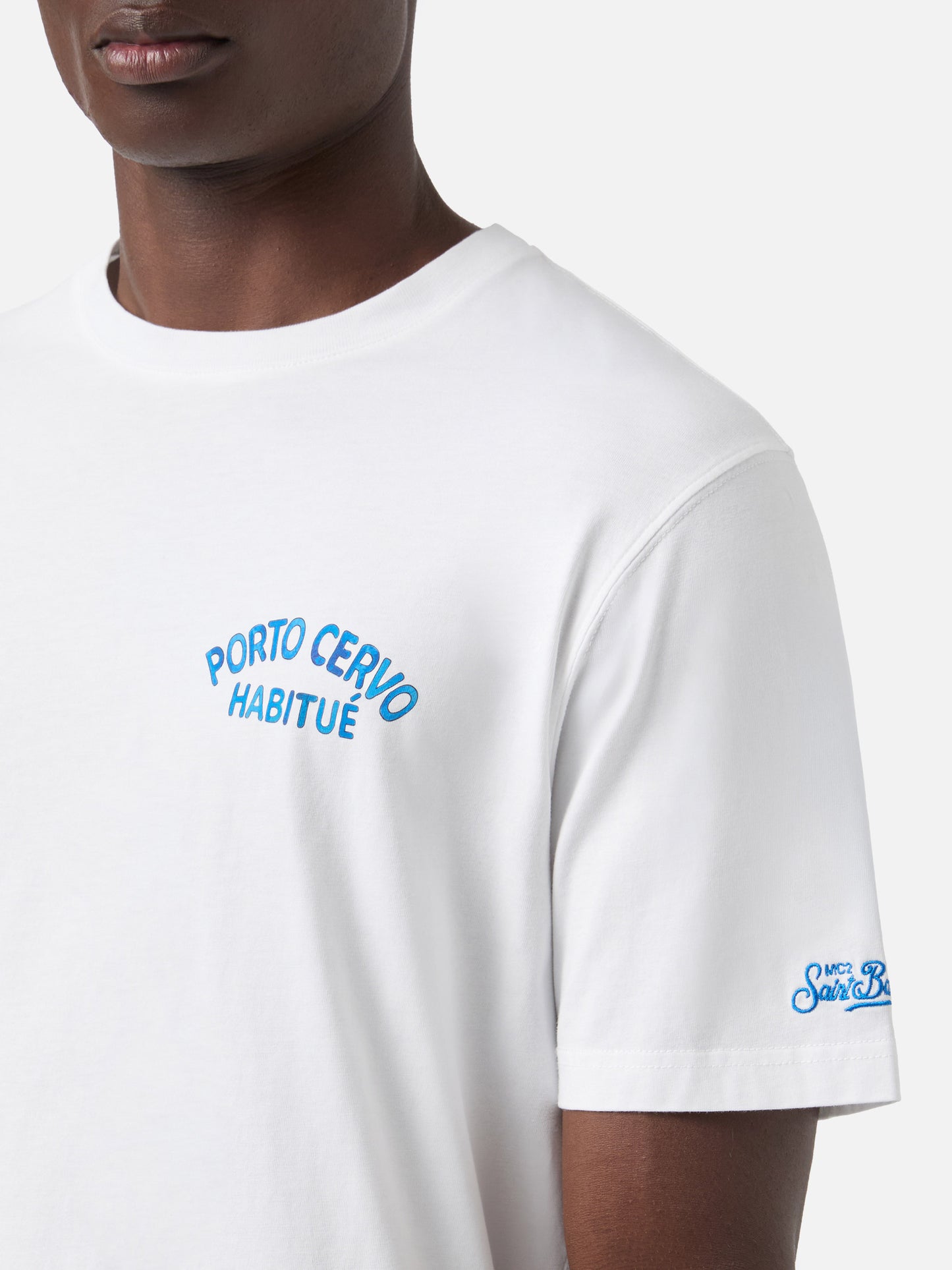 T-shirt White Portland avec imprimé Porto Cervo Habitué | Édition spéciale 