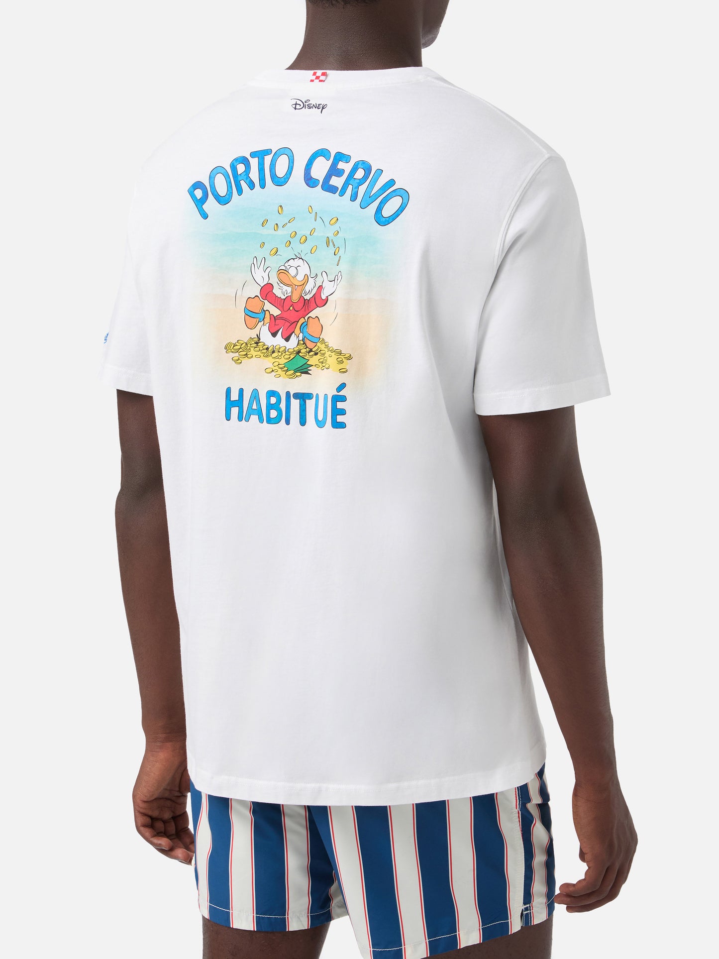 T-shirt White Portland avec imprimé Porto Cervo Habitué | Édition spéciale 