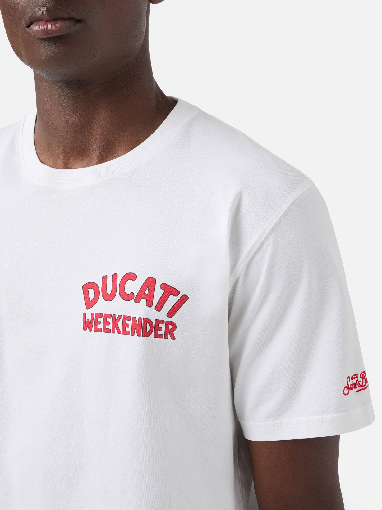 Camiseta White Portland con estampado Ducati Weekender | Special Edition 