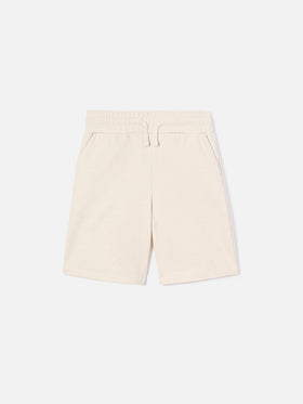 Cremefarbene Randle Jr Shorts 