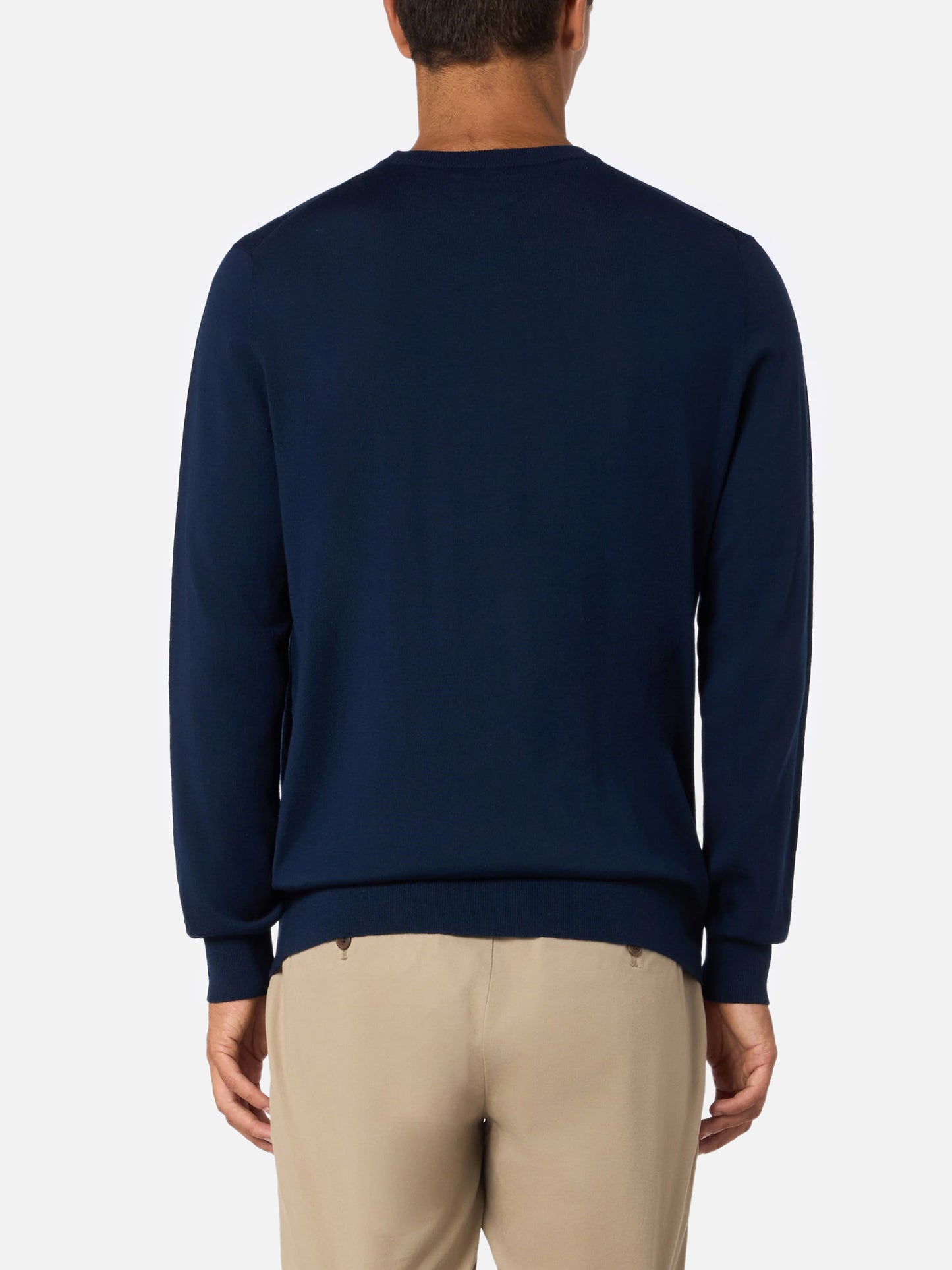 Crewneck sweater Regent in 100% MERINO WOOL