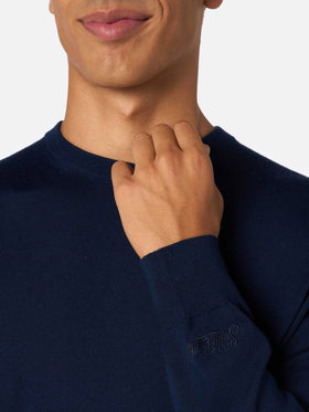 Crewneck sweater Regent in 100% MERINO WOOL