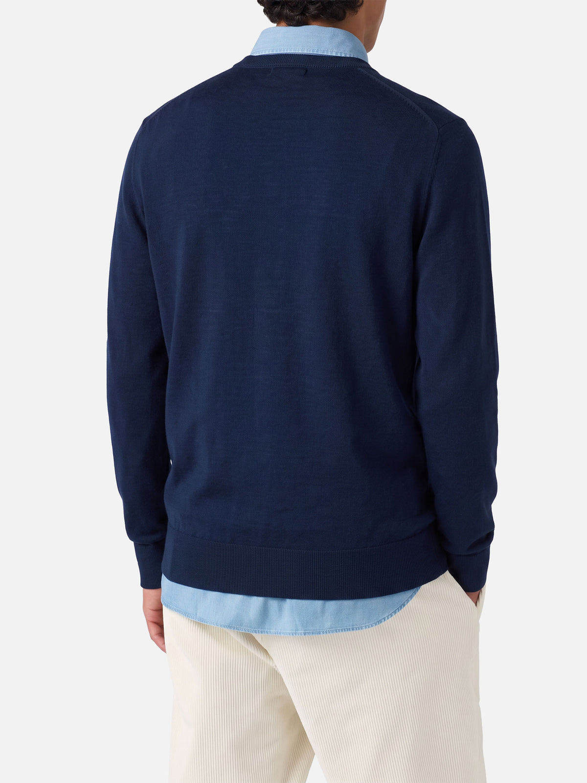 Pull col rond Regent en 100 % MERINO WOOL 