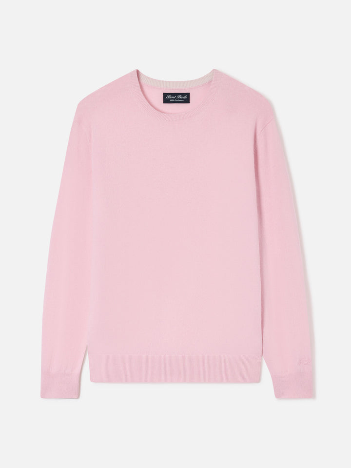 Pink Regent cashmere crewneck