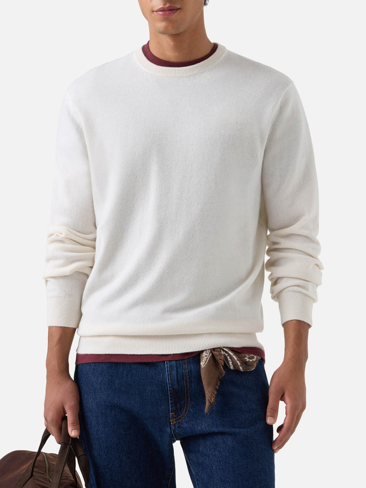 Off white Regent cashmere crewneck