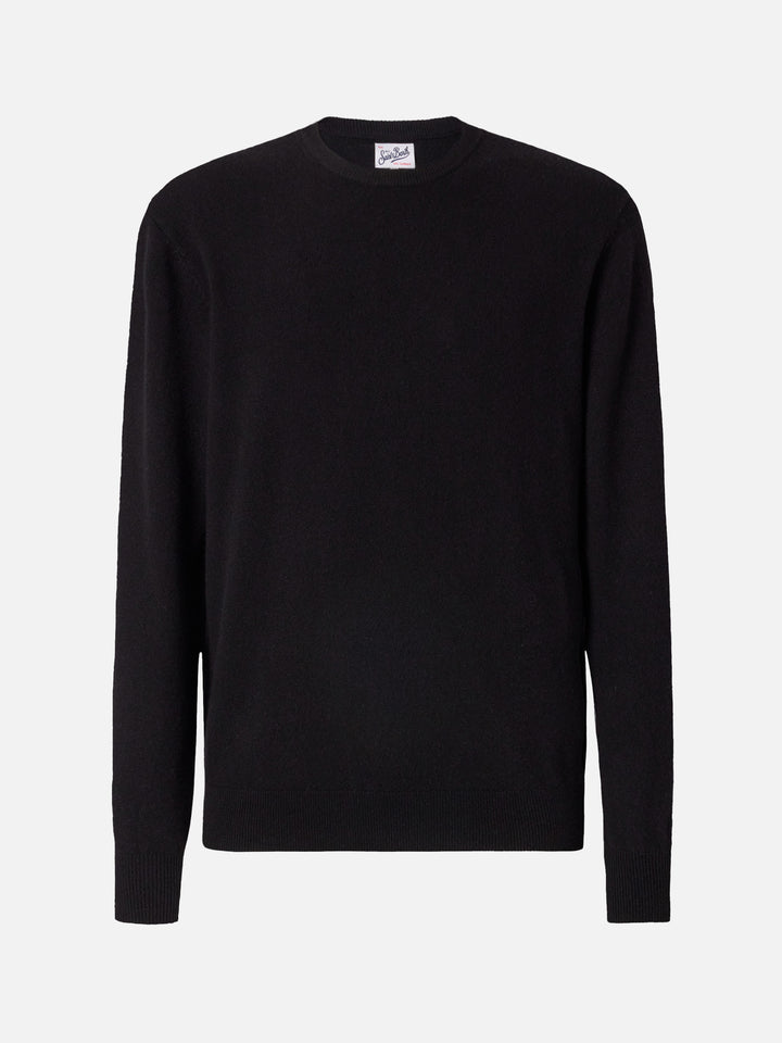 Maglione Regent in 100% CASHMERE nero