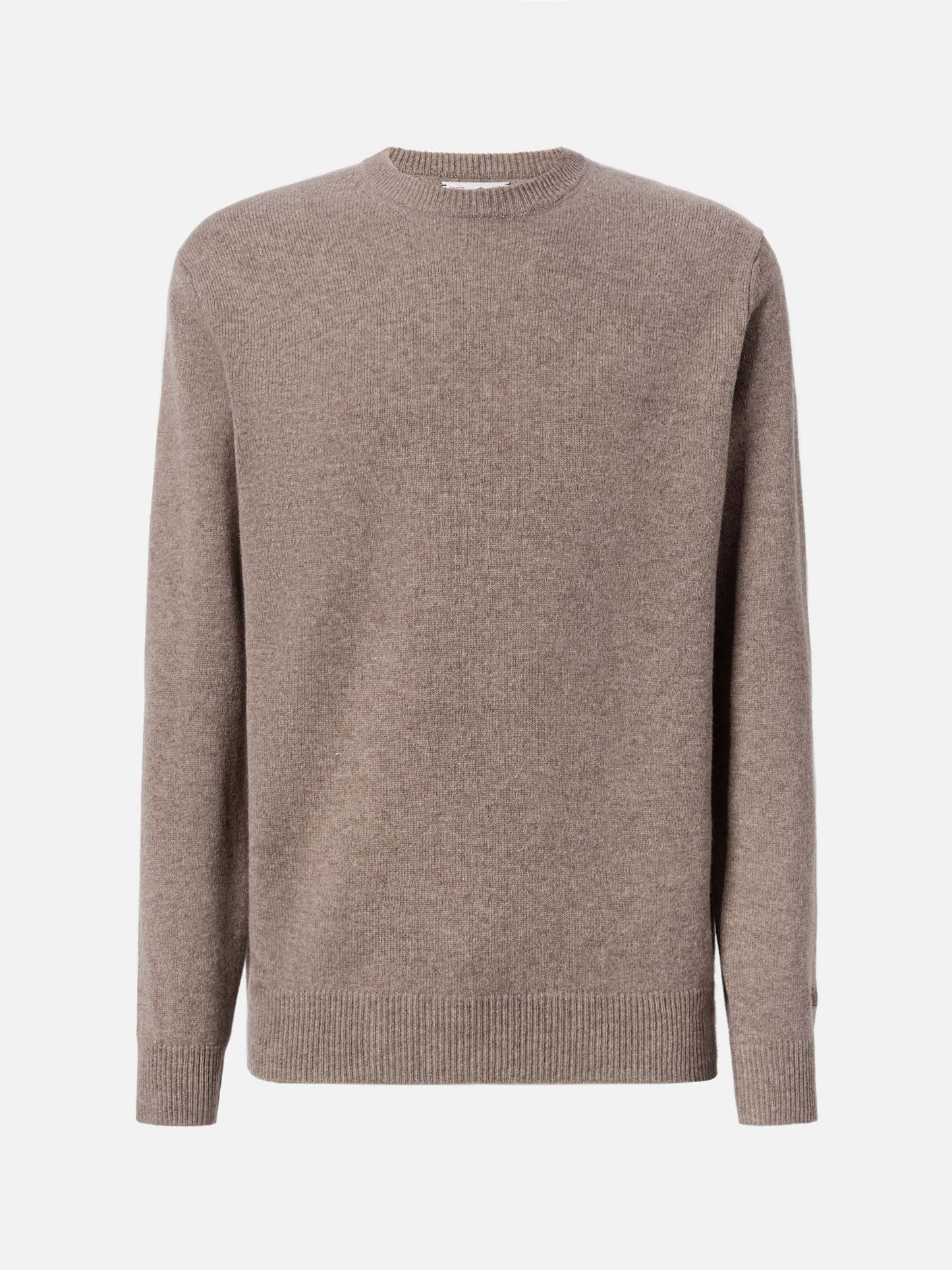 Maglione Regent in lambswool nocciola