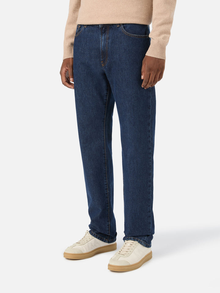 Vaqueros denim Riverdale Light blue con acabado stone wash 