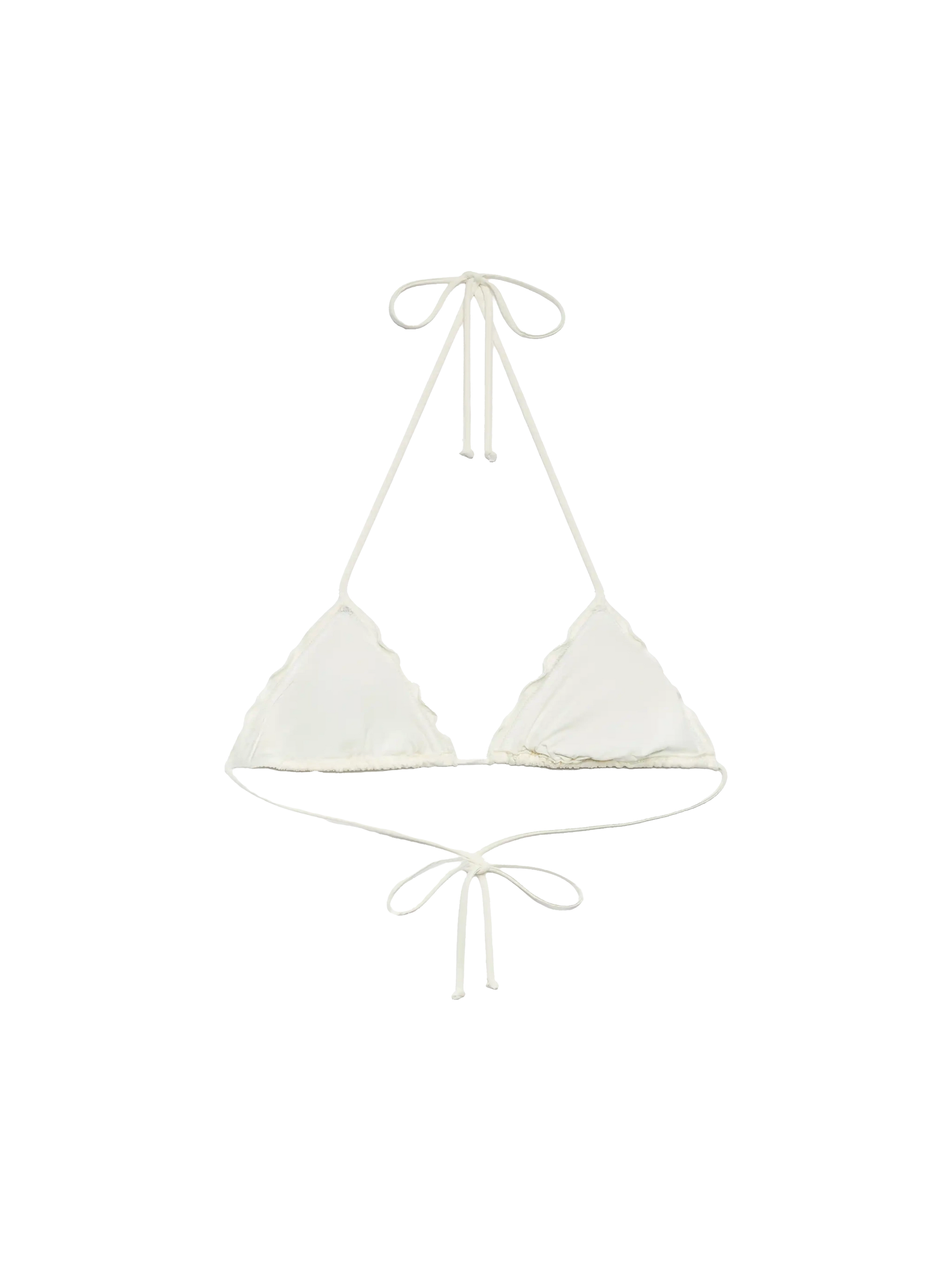 Sagittarius cream classic triangle top - MC2 Saint Barth
