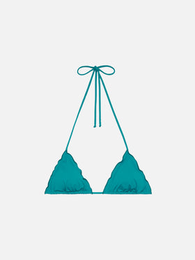 Sagittarius – Klassisches Triangel-Top in Blaugrün
