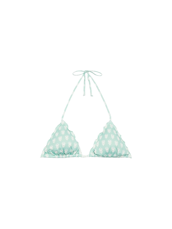 Sagittarius classic triangle top with floral print