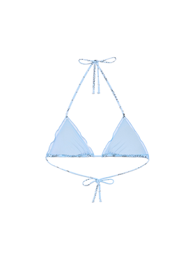Sagittarius classic triangle top with bandanna print - MC2 Saint Barth