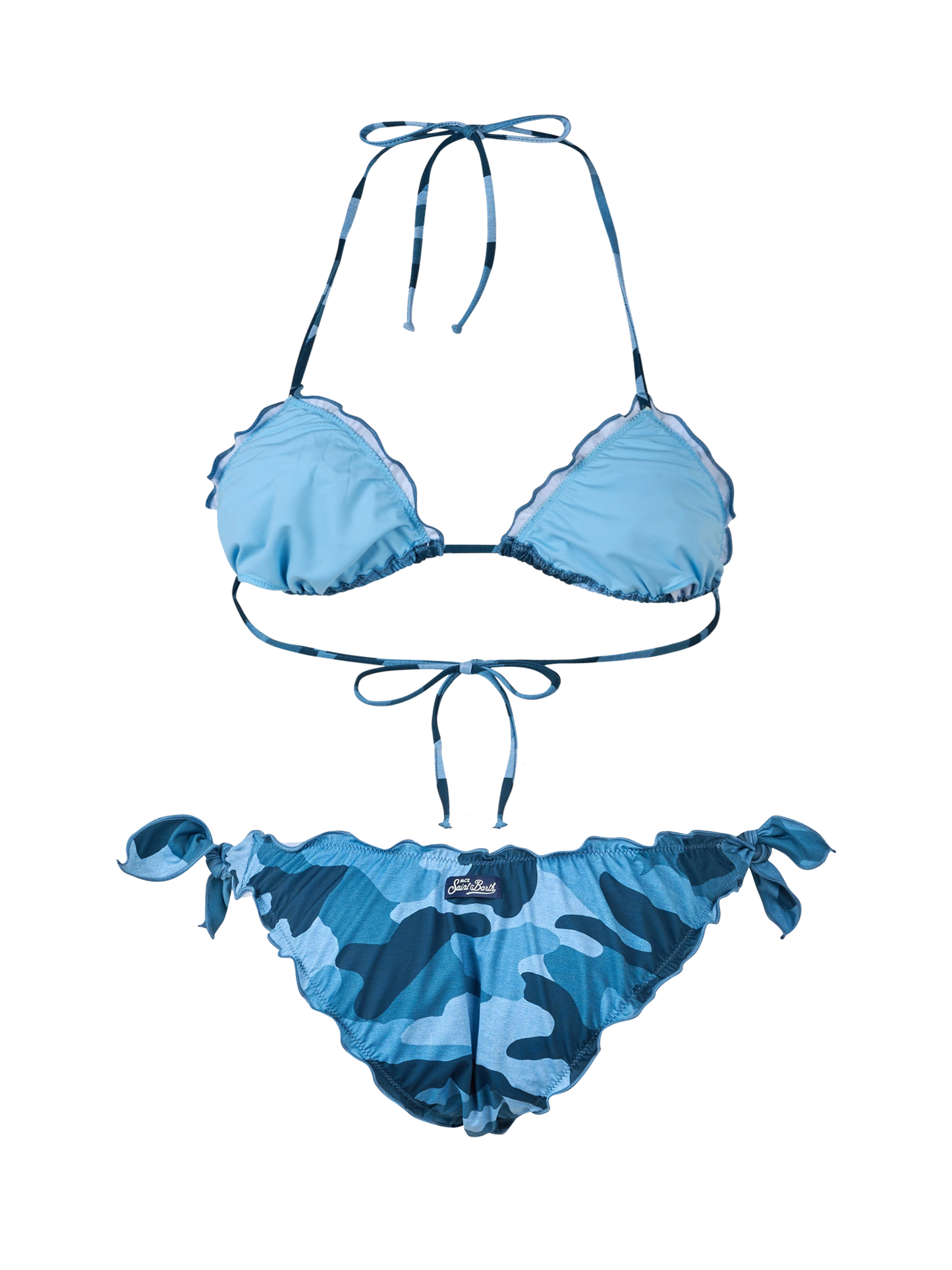 Damen Triangel-Bikini in Camouflage-Optik Sarius
