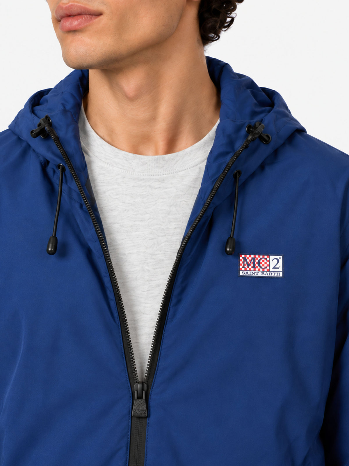 Sloop marineblaue technische Jacke Solaro 