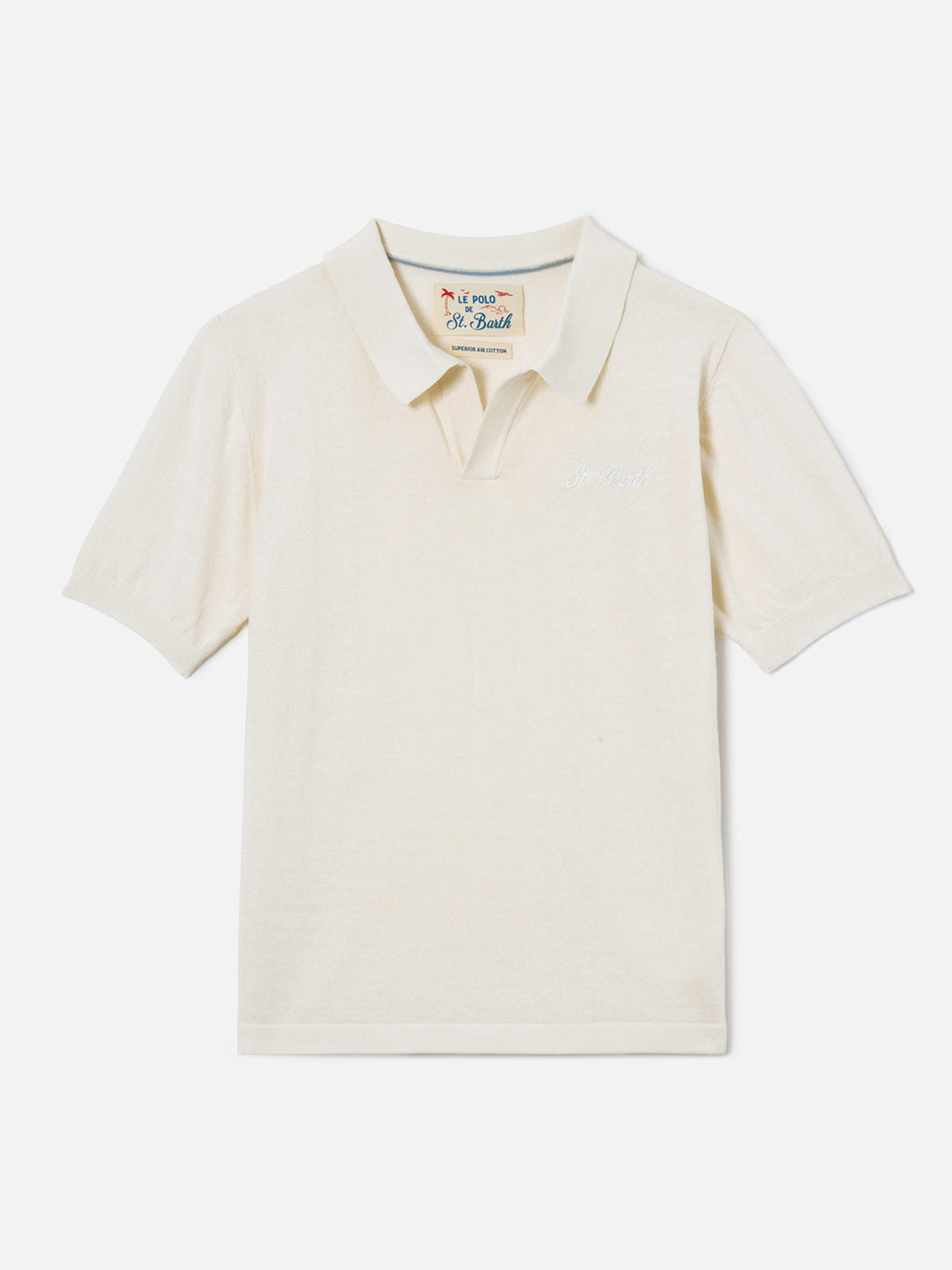 Polo Sloan Jr color crema 