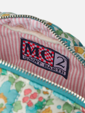 Betsy patch quilted Soft Pouch | HECHO CON LIBERTY FABRIC 