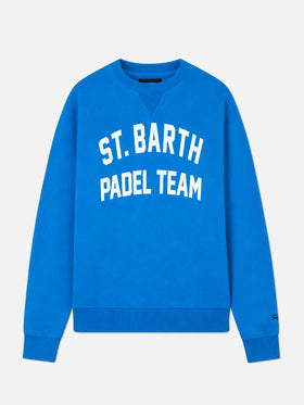 Sweatshirt aus Baumwolle mit St. Barth Padel Team-Print 