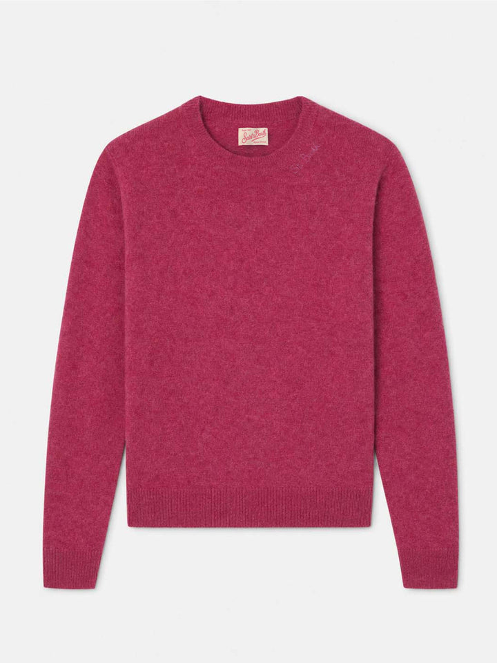 Peony Sorbonne crewneck sweater