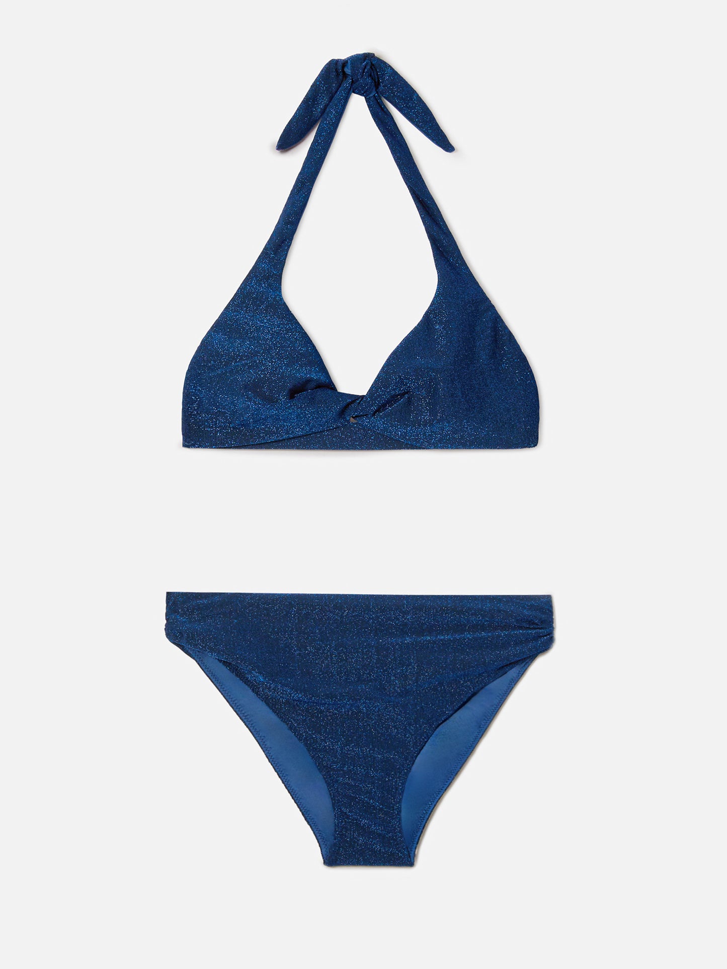 Bikini Leda Sugar bleu marine en lurex 