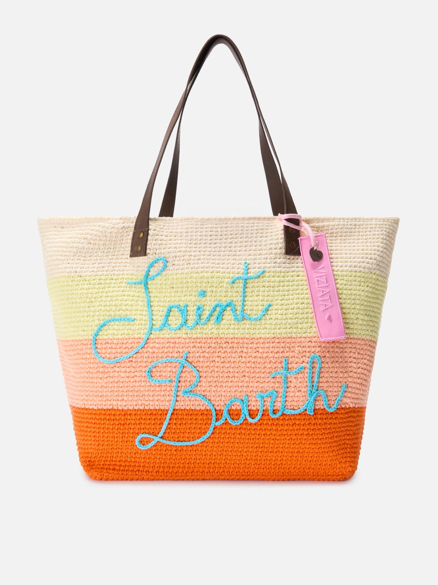Fabric Tag with St. Barth logo