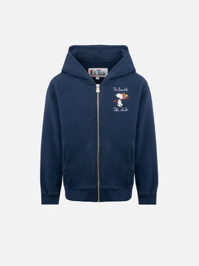 Boy blue sweatshirt Toronto with Snoopy print | SNOOPY PEANUTS SPECIAL EDITION - MC2 Saint Barth