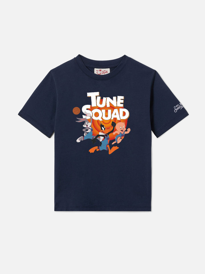 T-shirt bambino in cotone con stampa squadra Tune | TUNE SQUAD EDIZIONE SPECIALE