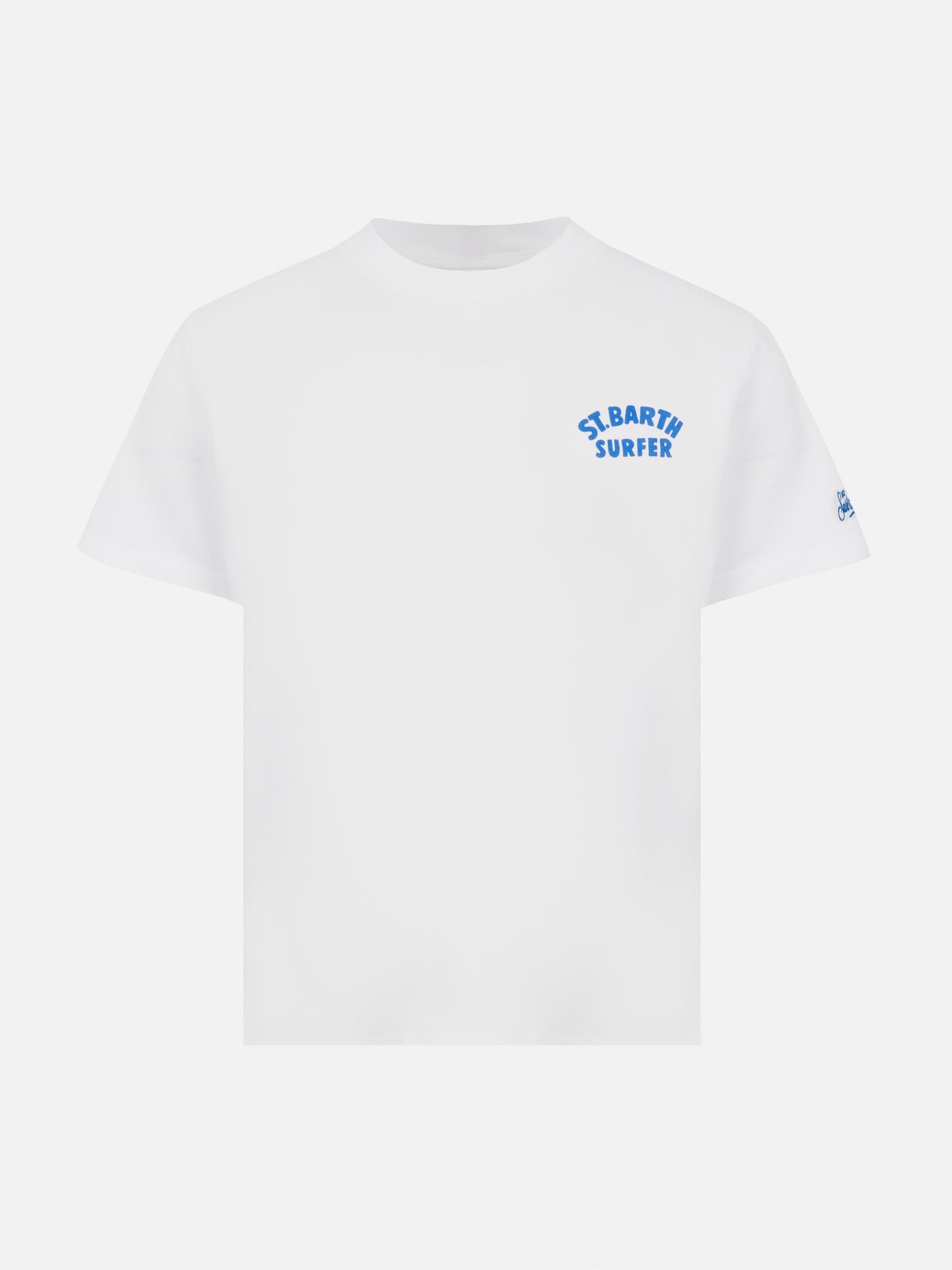 Cotton t-shirt with St. Barth surfer print - MC2 Saint Barth
