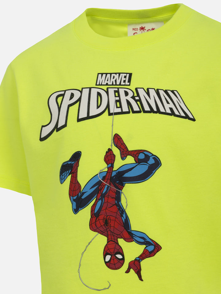 Boy cotton t-shirt with Spider-Boy print | MARVEL SPECIAL EDITION - MC2 Saint Barth